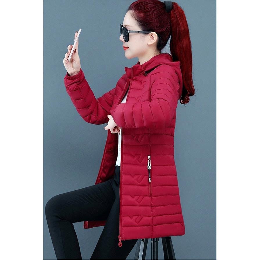 极速反季节棉服女中长款冬季加厚宽松羽绒棉服中老年妈妈时尚奶奶
