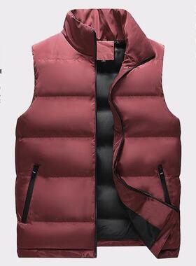 C 15781 Men's Stand Collar Vest 士立领马甲