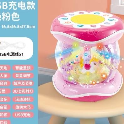 Children drum hand drum early education four-month baby