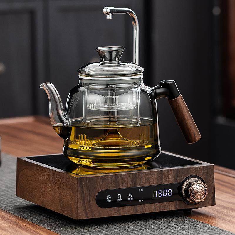 新款戈米自动上水抽水电陶炉煮茶炉蒸煮茶壶家用套装大功率养生壶