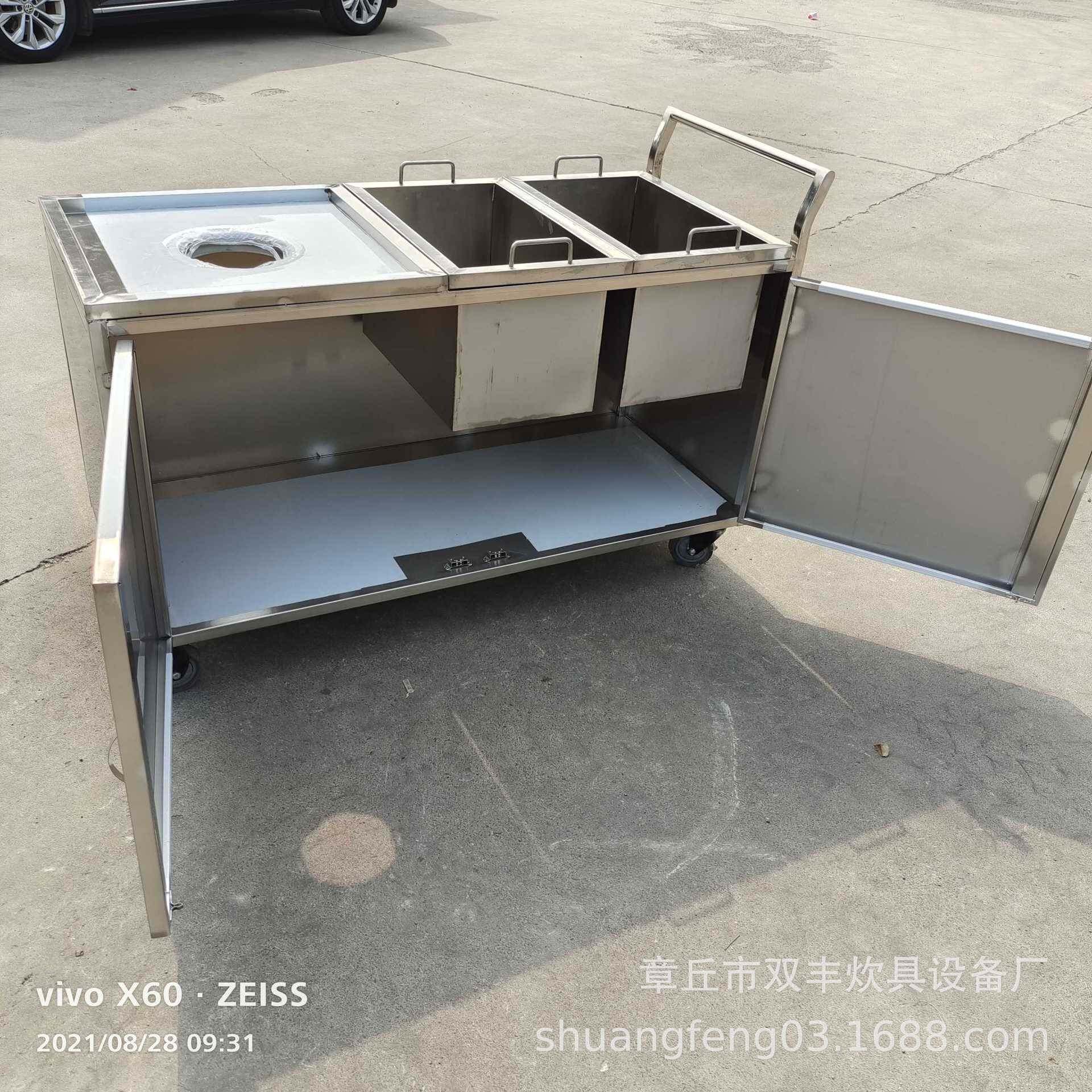 平板车小推车手推车搬运车拖车拉货车酒店垃圾推餐车