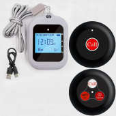 无线呼叫器餐饮茶楼网吧酒店饭店包房厢点餐呼唤外贸服务员铃