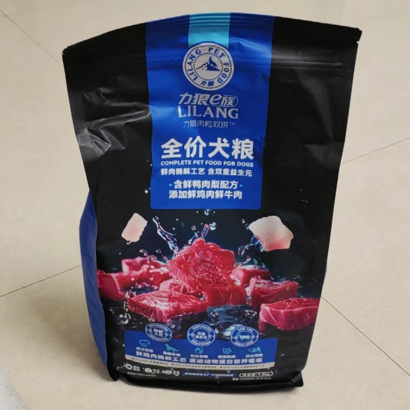 力狼e族全价犬粮狗粮小型犬幼犬粮泰迪成犬鸭肉梨通用型柯基狗粮图片