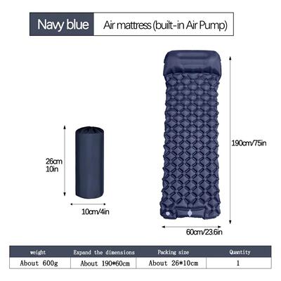 Inflatable outdoor tent sleeping mat 充气户外帐篷睡垫