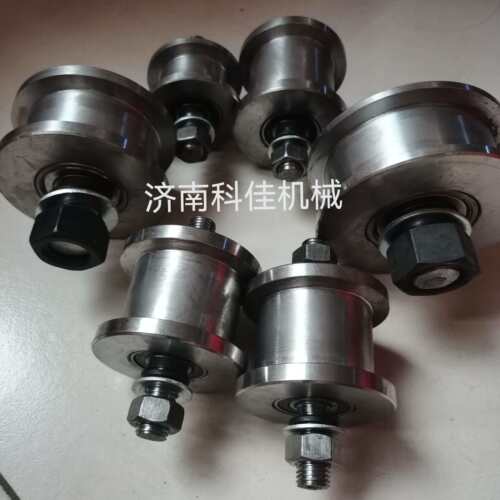 轨道轮重型 H型工字钢轻轨滑轮 大铁门槽轮 方钢 槽钢 双边道轨轮