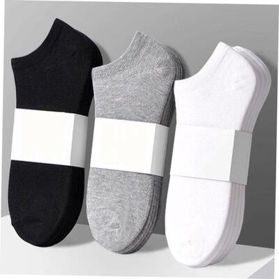 10 pairs of men women MoChuan sock socks black light cotton