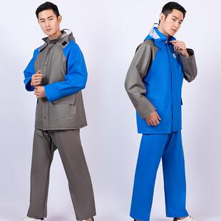 雨衣雨裤 男女水电742动车摩防托车骑行防雨套外卖成人雨披反光 装