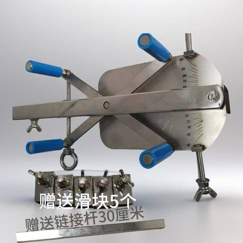 楼梯扶手马鞍口切口神器斜口方管通用圆管新款坡口机不锈钢坡口机