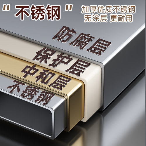 不锈钢厨房微波炉置物架墙上烤箱架子支架免打孔壁挂式收纳架挂架