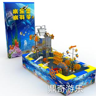儿童乐园室内商场水乐堡设备亲子戏水世界设施水动力科技馆水魔方