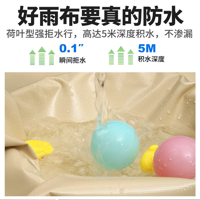 2025新款刀刮布篷布防雨布防水布防晒布加厚遮雨户外遮阳布帆款