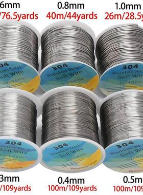 20 22 24 28Gauge Stainless Steel Wire for Jewelry Making DIY