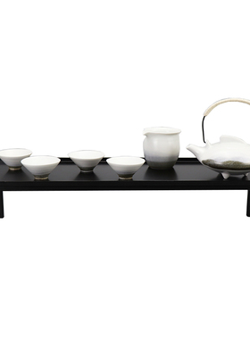 新中式禅意茶道茶具套装摆件客厅茶室茶桌茶楼茶壶样板房软装摆设