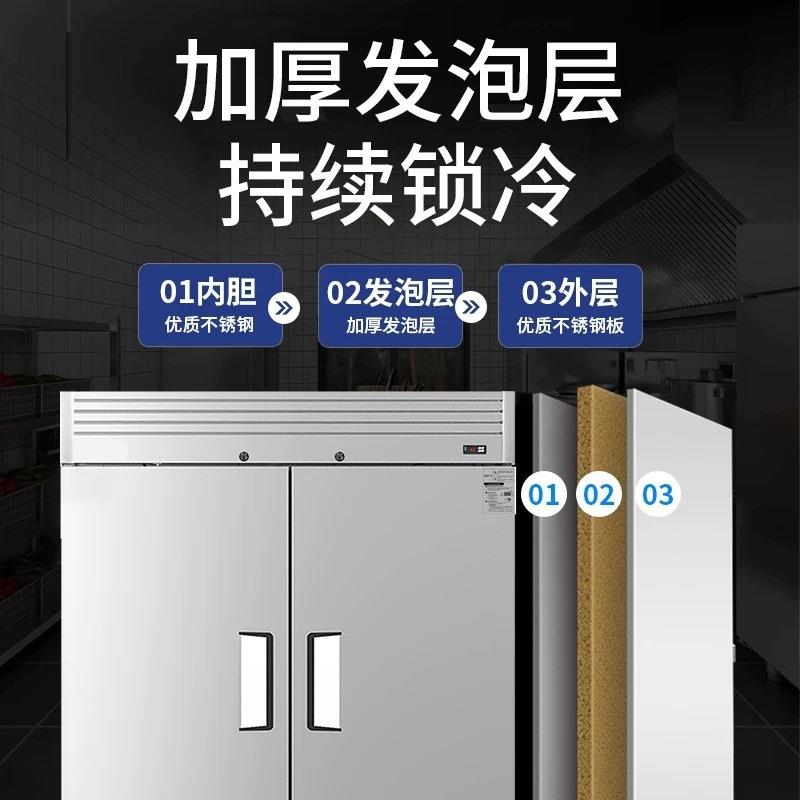 商用冷藏冷冻外贸出口立式冷藏冷冻风冷无霜冷柜单双四六门不结霜