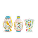 夜莺与玫瑰田园花卉小鸟陶瓷花瓶高级感家居花器摆件客厅摆件