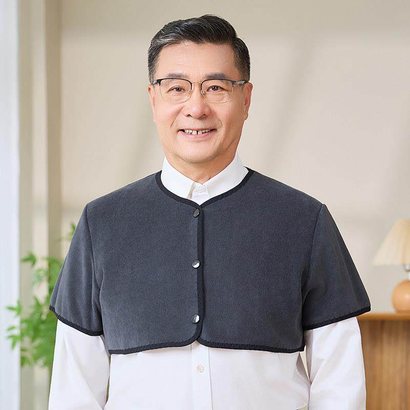 四季保暖护肩颈椎坎肩睡觉男士专用肩周防寒炎中老年加绒加厚肩膀