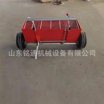 手拉式金刚砂撒料机 混泥土地面撒砂机 小型地坪金刚砂漏砂机