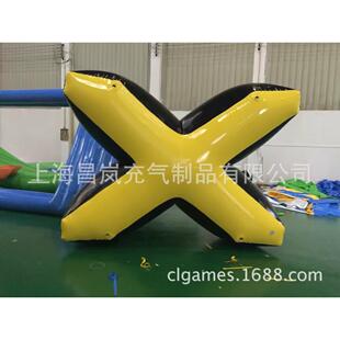 厂家定充气字母掩体充气广告柱模型充气CS掩体墙模型