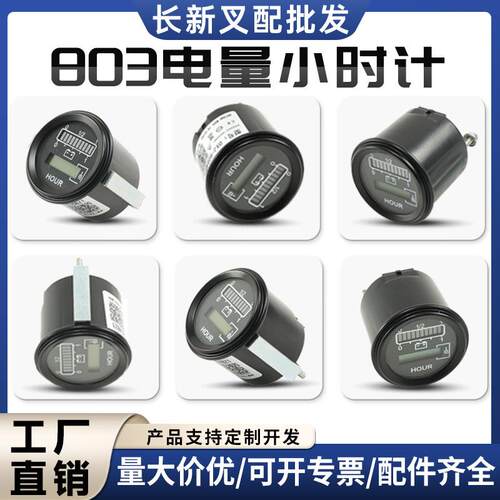 国产803电量小时计仪表DXJ-808Y80BZ1电动叉车搬运车合中力达杭叉