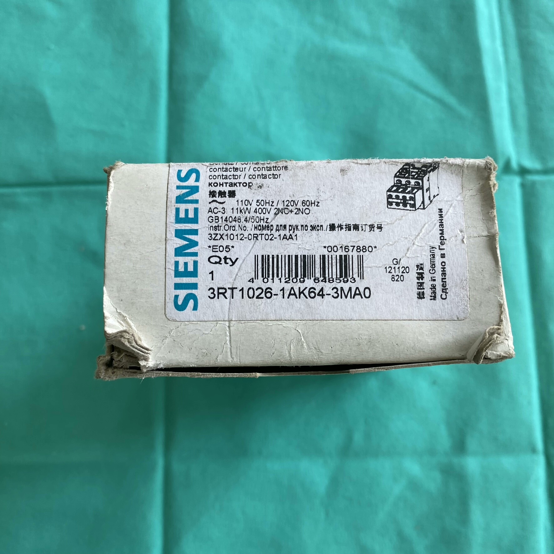 西门子3RT1026-1AK64-3MA0   3RH192