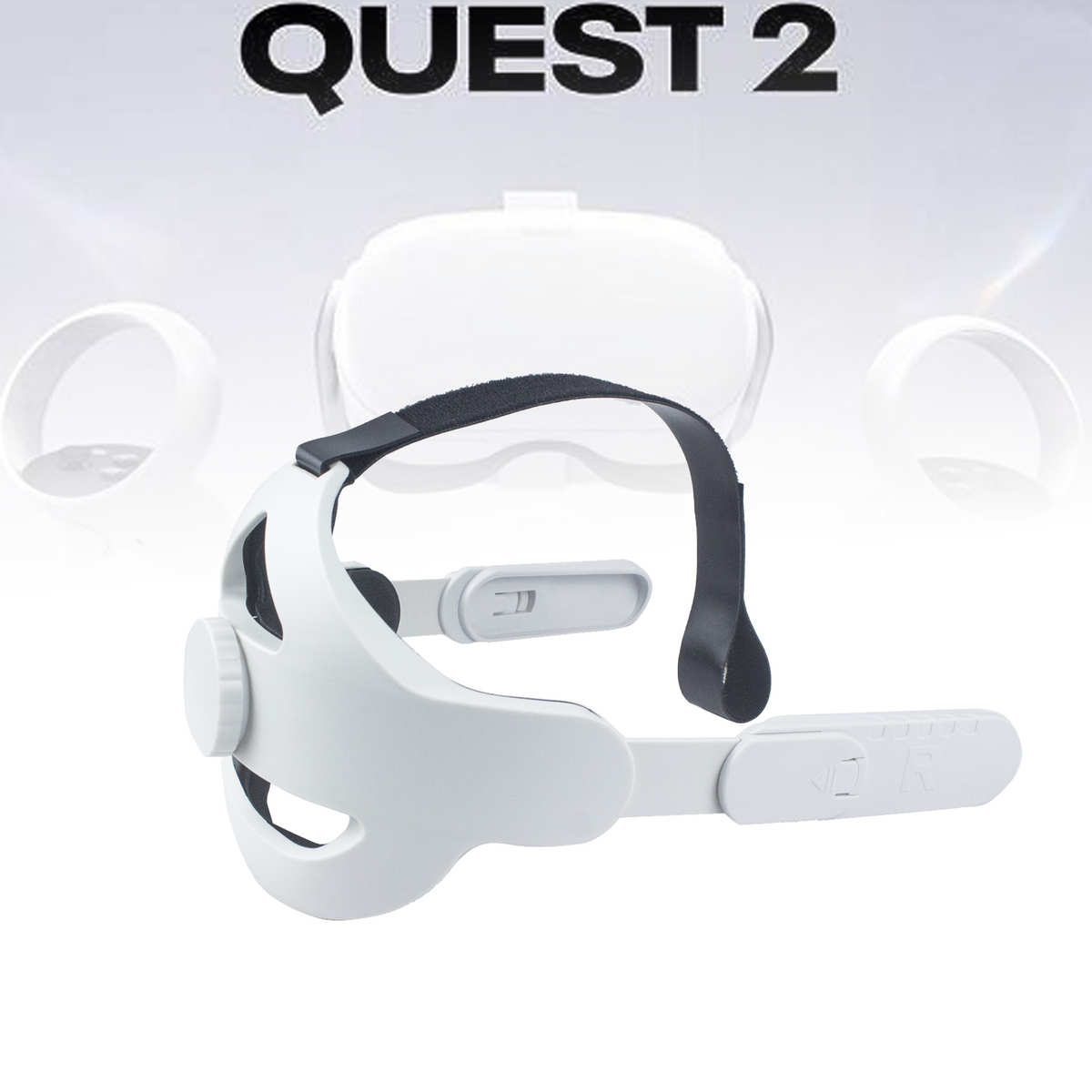 oculus quest2/quest3/quest3S头戴不压脸容易替换头戴VR配件耳机