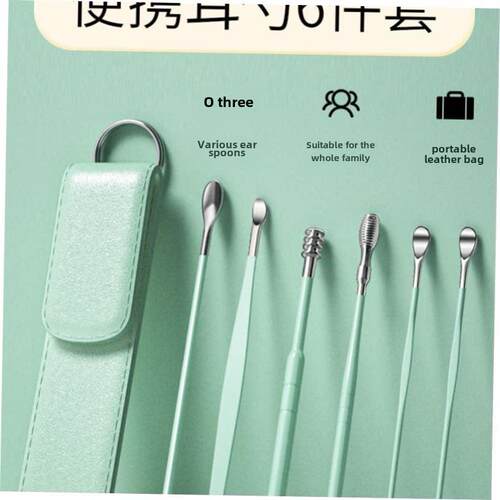 6PCS Ear Cleaner Wax Removal Tool Earpick Sticks Earwax Remo