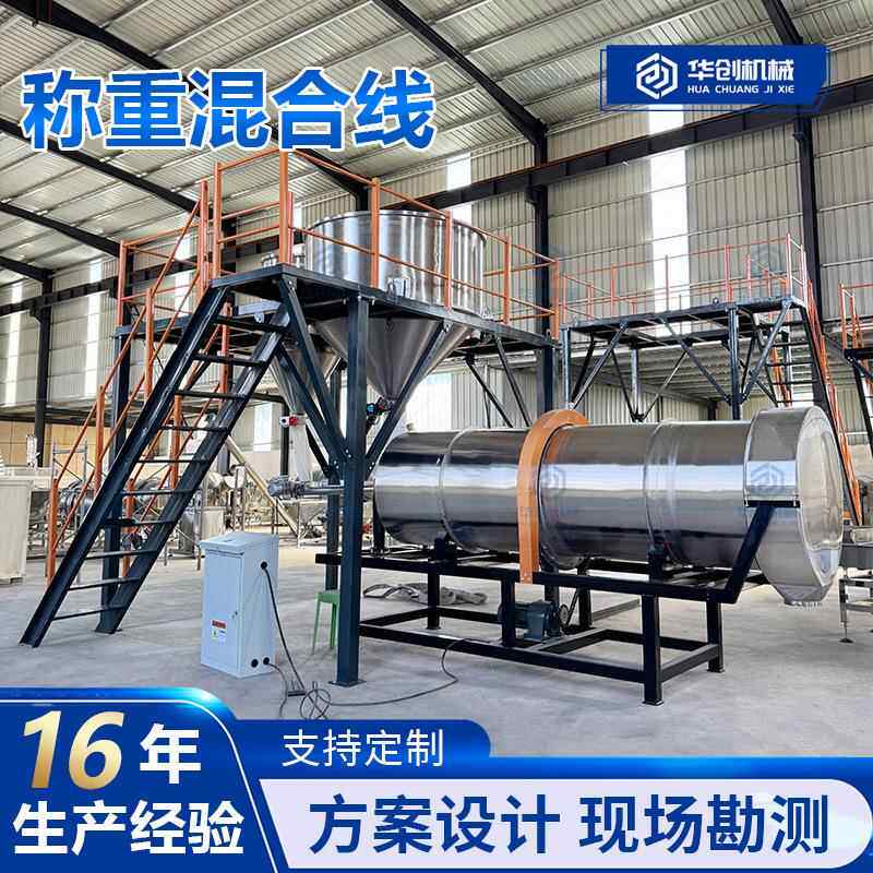 猫砂抑尘生产线 猫砂包衣抑尘剂设备 连续型包衣设备 猫砂包衣机