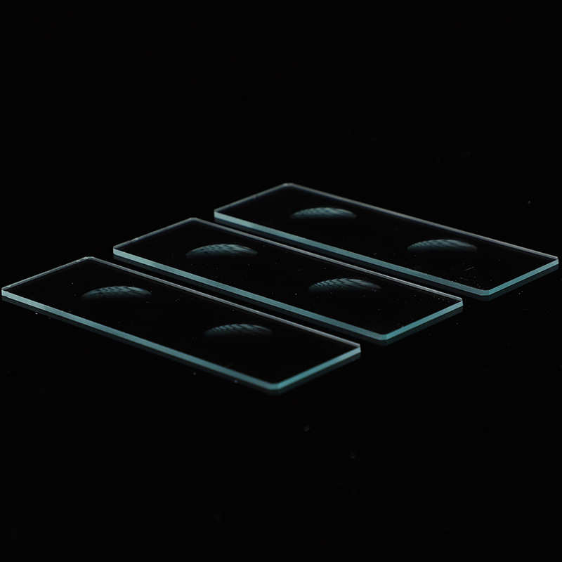 供应四边/玻璃凹载玻片凹50载玻片盒玻片片双凹面厂家片磨砂