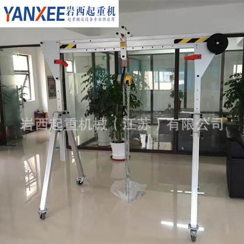 可移动式铝合金龙廉门架便方捷便质优价车YMG用起间重设备