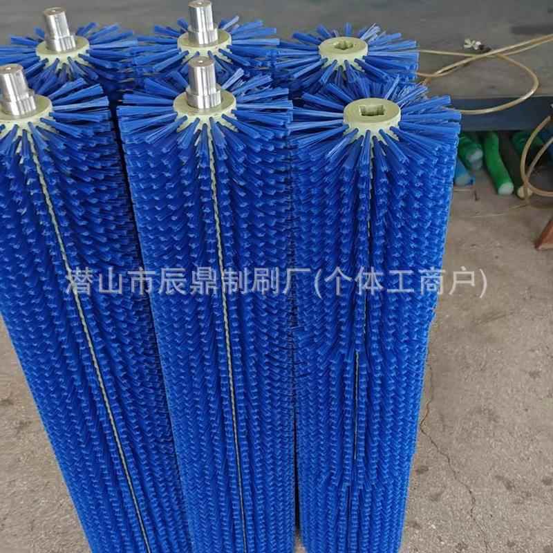 定制洗车机毛轮毂刷卧式全640自动开花丝高低毛辊毛洗车刷刷刷辊