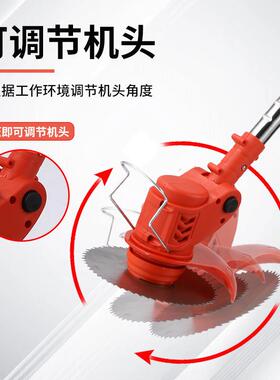 电动割草机家IZX用除草机锂电式电打草机大功率草剪坪割充灌机草