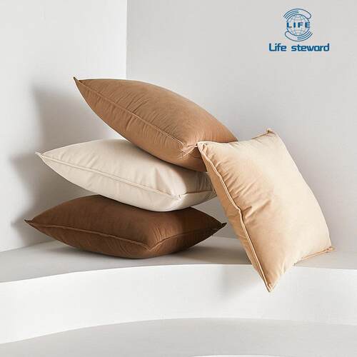 荷兰绒压边磨砂抱枕靠枕靠垫套美拉德抱枕套cushion cover pillow
