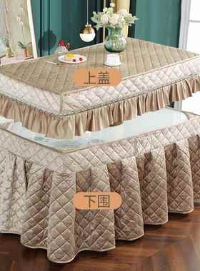 火罩电炉罩套烤加加厚绒长形电茶几罩套电暖炉罩套烤火被GPP新方