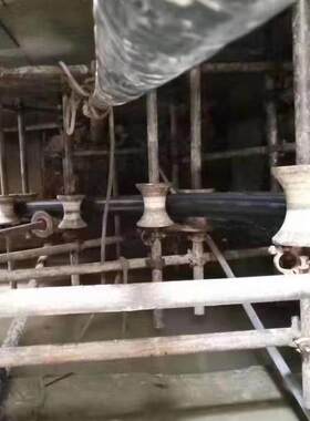 架子管用电缆放线滑轮180*200桥架拐弯转角井口尼龙钢管轮