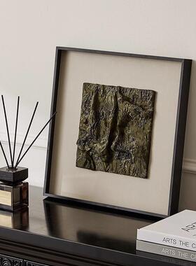 中古风小幅玄关组合装饰画中式平面高级感卧室走廊电表箱遮挡挂画