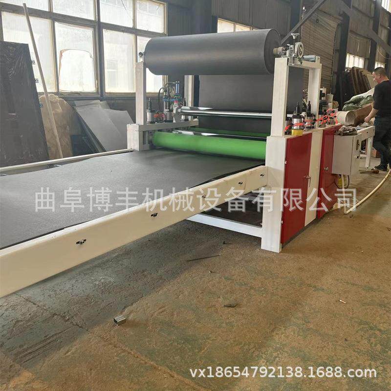 EVA珍珠棉复合机 挤塑聚苯乙烯泡沫板平贴机 隔热阻燃地暖板机械