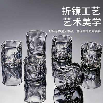 家用待客水杯套装客厅高颜值耐高温ins风杯子感轻奢玻璃水杯
