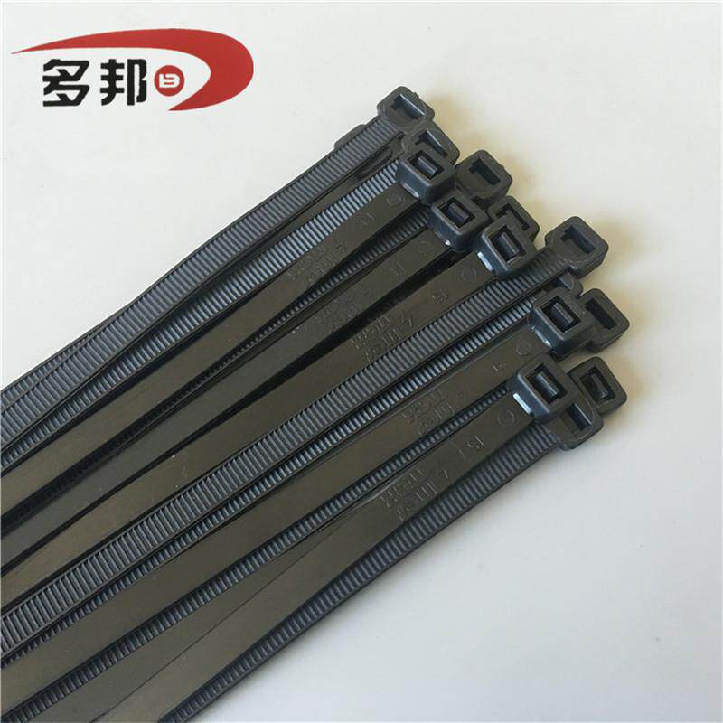 尼龙扎带厂家直销国标8x550mm250条黑色白色捆绑带扎线带束线锁带