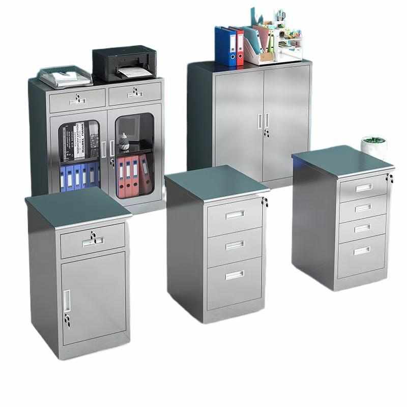 304不锈钢矮柜室外工具文件资料储物柜阳台防晒储物柜带锁柜子