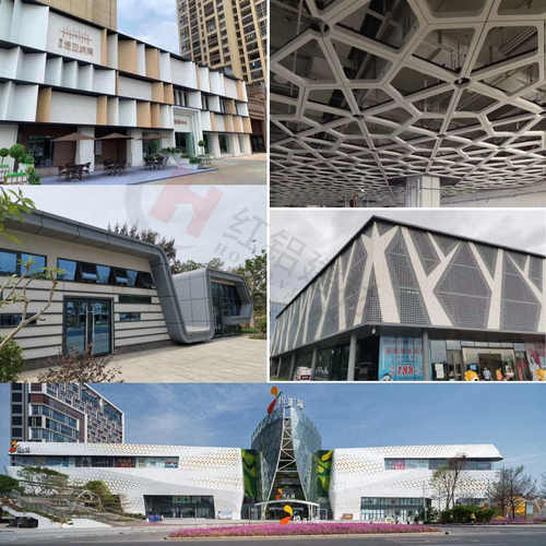门头室外2外墙装饰单板幕墙氟碳铝板工厂铝建筑铝单板.佛山0