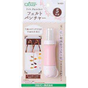 CLOVER #58603 戳戳乐用穿针(5根针) 可乐牌