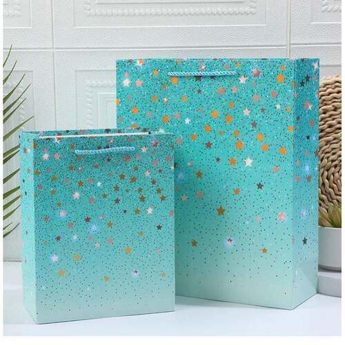 happy birthday gift bag Christmas gift bag手提袋五角星礼品袋