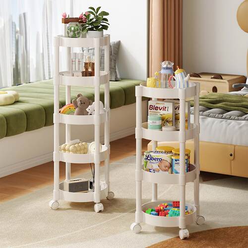 Multi-level storage rack on wheels, suitable for kitchen, be