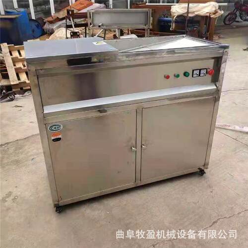 商用餐厨垃圾处理器厨房食物剩菜干湿分离机不锈钢垃圾研磨直排机