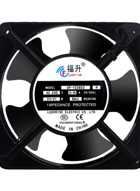 12038220V散热风扇FULLTECH福升机箱机柜双轴流风机散热风机