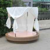 970L人藤编藤圆躺床户外休闲编床躺 厂躺床双CF 工直销可拆装 时尚