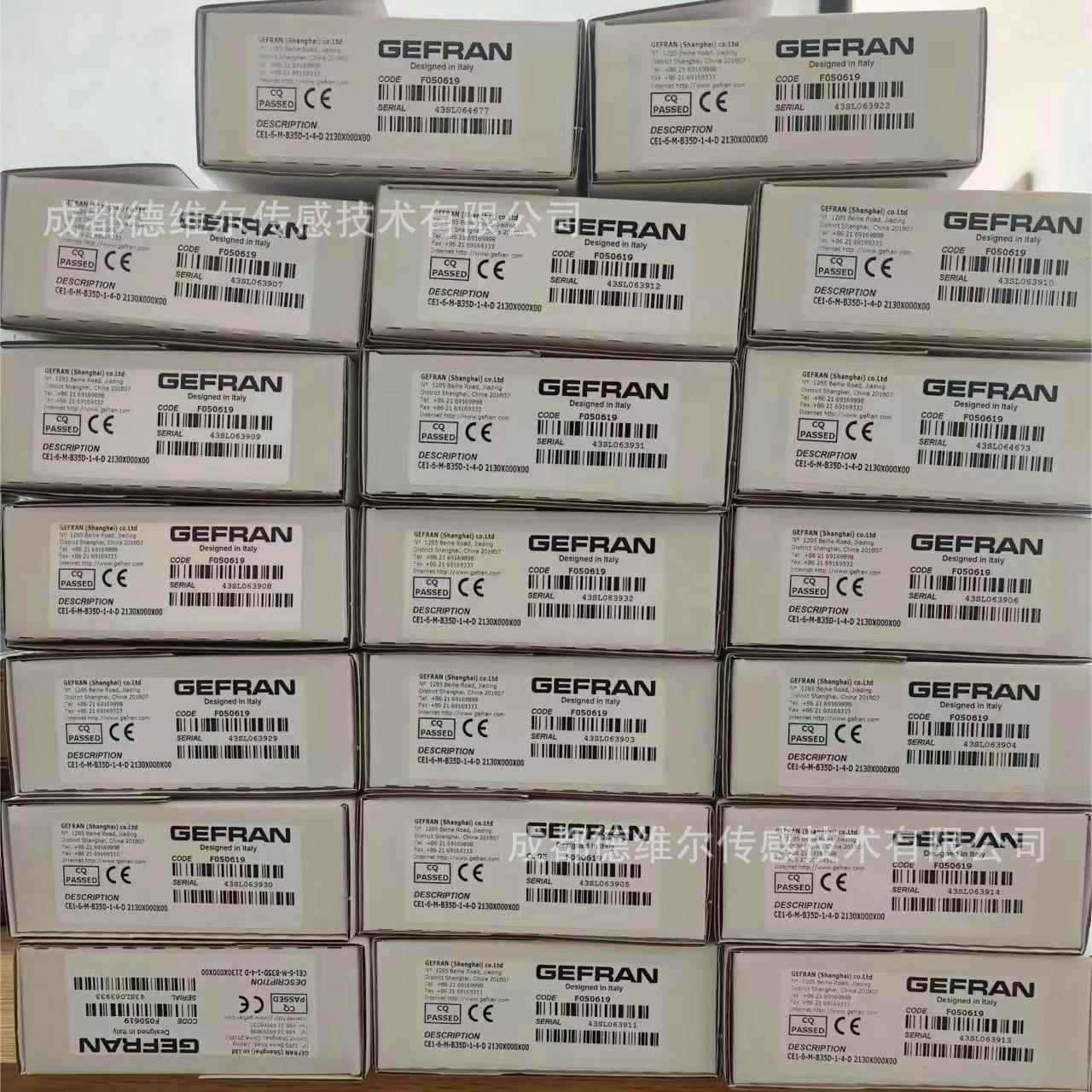 RG3EFAN杰佛伦CE-6-M-1B5D-1-4-DCE1-6-MGYB-B02C-1-4-D压力变送