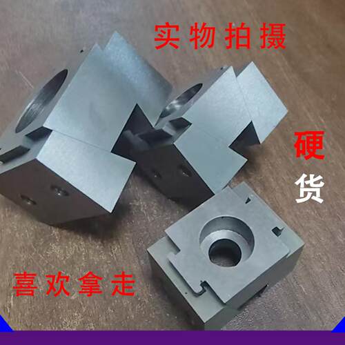 精密加硬OK夹具双向加长工装夹具夹紧气缸侧固蓬胀平口钳气动手动