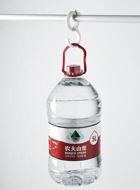 多功能门后挂钩厨房钩子卡扣S型挂钩横杆塑料挂钩衣杆挂钩 7044