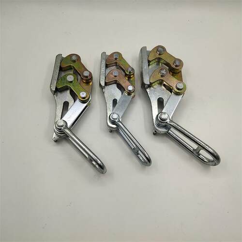 卡线器铝镁合金卡线器电缆绝缘导线卡线夹钢丝绳卡线器电施工卡头